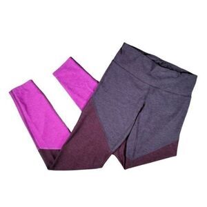 Champion Multicolor Panel Leggings Sz XS